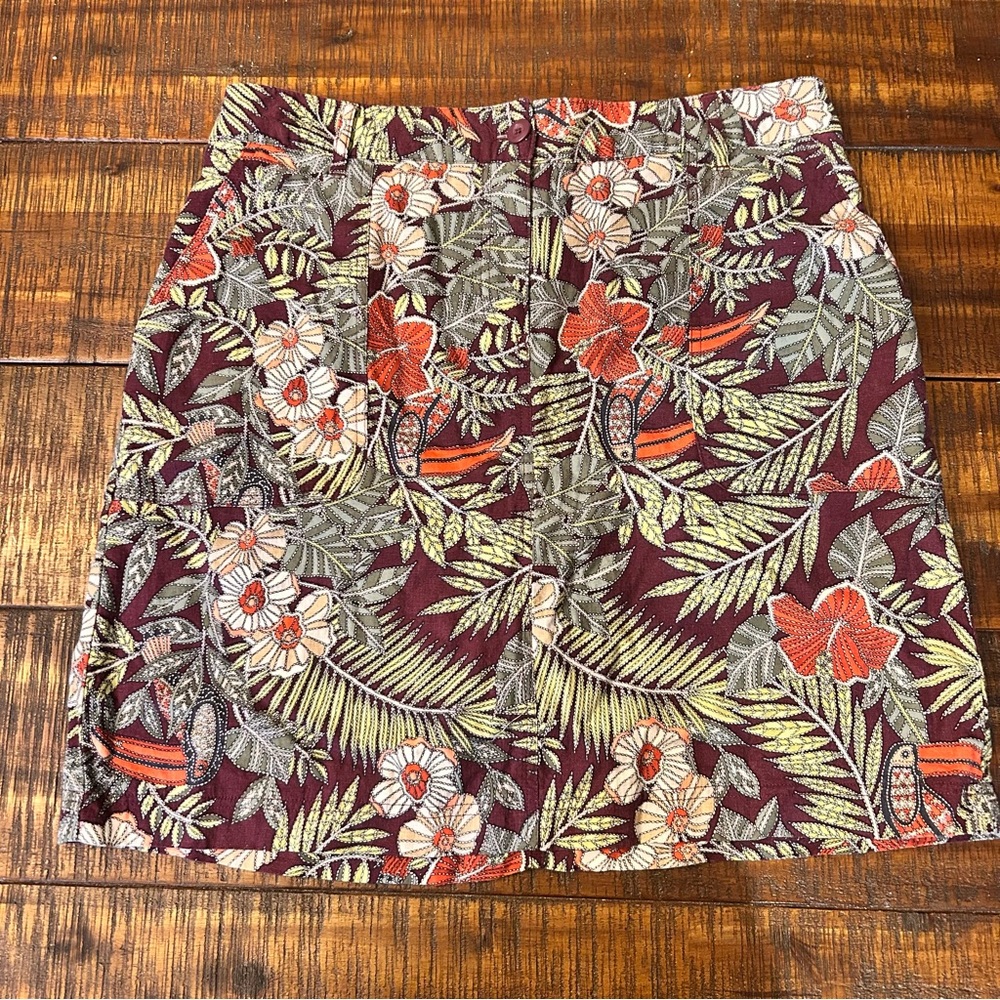 Christopher & Banks Pull On Utility Skort w/ Pockets